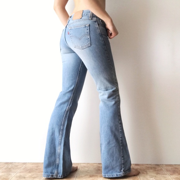 levi's flare leg jeans